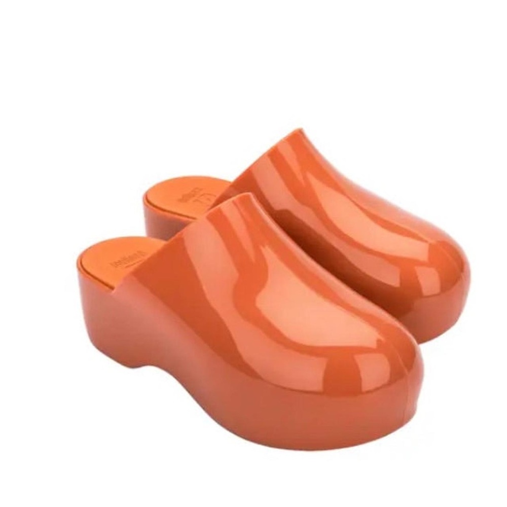 Simon Miller Melissa bubble clog orange size 8